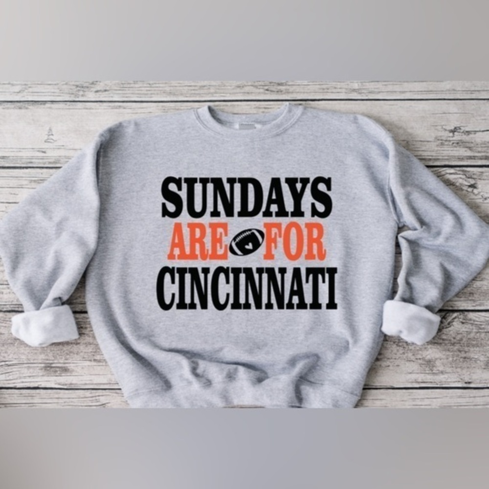 Sundays Are For Cincinnati Crewneck